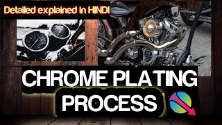 Chrome Plating process Detail In Hindi [upl. by Anitniuq999]