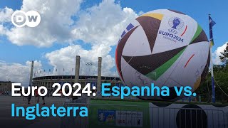 Final EURO2024 Espanha vs Inglaterra Prématch [upl. by Lougheed]