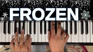 Vincent Huet FROZEN per Pianoforte Moderno [upl. by Aikcir]