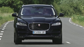 Essai Jaguar FPace V6 30 D Portfolio 2017 [upl. by Minni960]