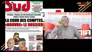 JANGATTE JOURNAL SUD QUOTIDIEN AVEC MANSOUR DIOP [upl. by Rohclem]