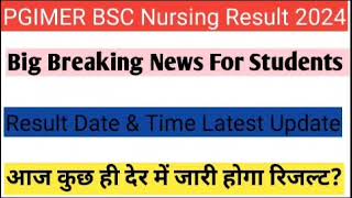 pgimer chandigarh bsc nursing result 2024pgimer bsc nursing result 2024pgimer bsc nursing cut off [upl. by Ettinger]