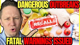 14 States Under Deadly Food Recall Alerts  Check Your Food Now [upl. by Kam]