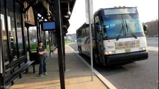 NJ Transit Bus Route 67 and 139 Express at Old Bridge Park amp Ride US Route 9 [upl. by Morocco]