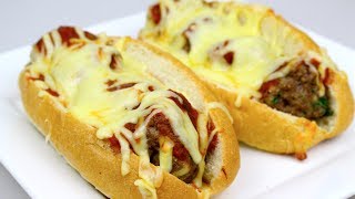 How to make MEATBALL SUBS [upl. by Rizzo]