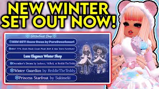 NEW SNOW SWAN WINTER SET OUT NOW GLITTERFROST PART 3 OUT NOW ROBLOX Royale High 2023 [upl. by Lanny]