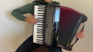 17 County Fair Varsouvianna  Accordion Course by Palmer amp Hughes 2 REGULAR amp SlOW TEMPO [upl. by Odie232]