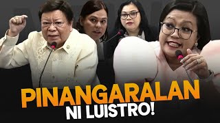 Pinangaralan ni Luistro si Marcoleta matapos niyang Kwestyunin ang Posisyon ng COA sa Budget ng OVP [upl. by Niela]