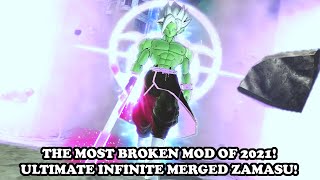 ZAMASU ABSORBS ALL TIMELINES INFINITE ∞ ZAMASU STRONGEST MOD OF 2021 Dragon Ball Xenoverse 2 [upl. by Llehsor]