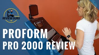 ProForm Smart Pro 2000 Treadmill Review  2019 Model [upl. by Luebke]