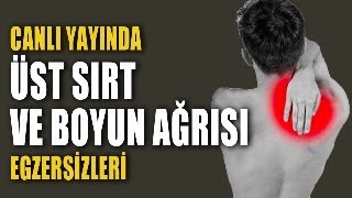 CANLI YAYINDA BOYUN VE KULUNÇ AĞRISI EGZERSİZLERİ aktifizyo boyunağrısı kulunçağrısı [upl. by Amak]