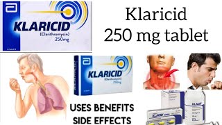 Klaricid tablet 250 mg uses in urdu [upl. by Nitsyrk]