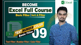 filter  Sort and Filter  TextFilter  numberFilter  ColorFilter  Session 09 [upl. by Rebor]