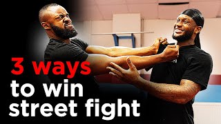 HOW TO WIN a Street Fight  3 Ways [upl. by Etnahsal]