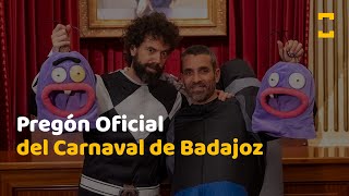 Pregón del Carnaval de Badajoz 2024 [upl. by Lebyram]