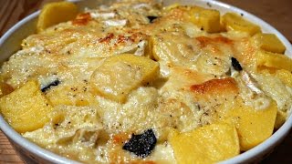 Polenta gratinata con formaggio  in 10 nel microonde  Polenta w cheese [upl. by Roice]