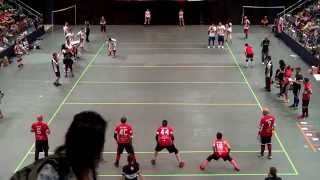 Canada vs USA  Mens Final  Dodgeball World Championship 2014  2nd Half [upl. by Krall]