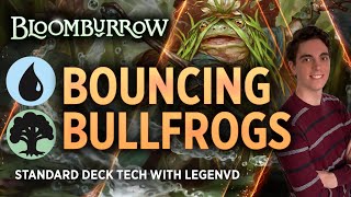 BLOOMBURROW  Bouncing Bullfrogs  Standard Deck Tech with LegenVD  MTG Arena [upl. by Meensat786]