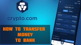 How to Withdraw Money from Cryptocom to Bank Account  The EASIEST Method [upl. by Ert]