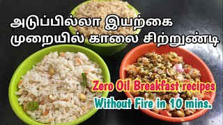 No oil No boil recipes in Tamil Fireless cooking recipes in Tamilno oil snacks zero oil recipe [upl. by Garber]