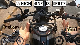 Himalayan or Yezdi Adventure Ownership Review yezdiadventure himalayan nkvlogs [upl. by Anyt525]