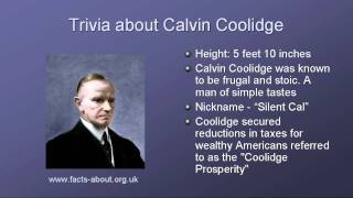 President Calvin Coolidge Biography [upl. by Roose]