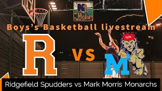 Ridgefield Spudders vs Mark Morris Monarchs District 4 Boys Basketball Semifinal [upl. by Geerts]