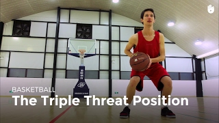 The Triple Threat Position  Basketball [upl. by Emmanuel]