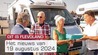 Dit is Flevoland van maandag 19 augustus 2024  Omroep Flevoland [upl. by Aicelf964]