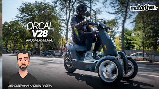 3 ROUES ÉLECTRIQUES ORCAL V28 I TEST MOTORLIVE [upl. by Aratahs]