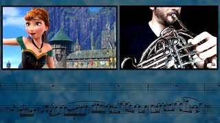 Frozen  For The First Time In Forever  French Horn amp Trumpet Cover [upl. by Votaw973]