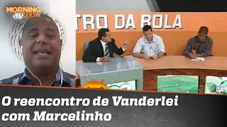 O reencontro de Vanderlei Luxemburgo e Marcelinho Carioca após treta histórica na TV [upl. by Birgitta]