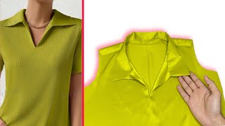 Hidden Secrets of Creating Wonderful Sewing Collars Great Sewing Tips [upl. by Cida]