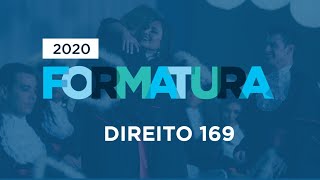 Formaturas 20202 Direito 169 [upl. by Bouchard]