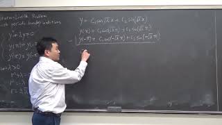 Sturm Liouville problem with periodic boundary conditions [upl. by Sigler]