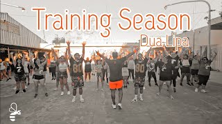 training Season  Dua Lipa  Coreografía Zumba Buena Vibra [upl. by Nalhsa899]