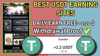 New USDT Site 2024  Best Usdt Investment Website  New Usdt Mining Site  New Usdt Earning Website [upl. by Darice]