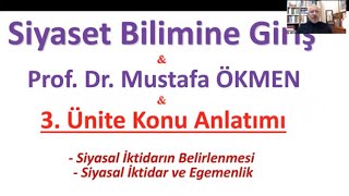 Siyaset Bilimine Giriş Dersi 3 Ünite Konu Anlatımı siyasetbilimi [upl. by Eduard]