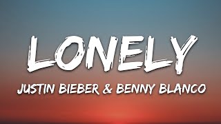 Justin Bieber amp benny blanco  Lonely Lyrics [upl. by Ellerahc]