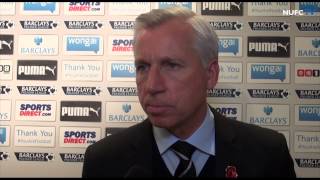 Alan Pardew and Mehdi Abeid on Liverpool win [upl. by Yralam]