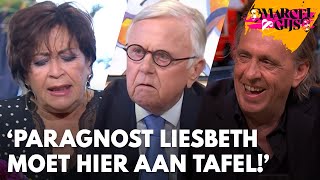 Marcel en Gijs gaan stuk om paragnost Liesbeth Zij moet hier aan tafel  MARCEL amp GIJS [upl. by Yrrot]