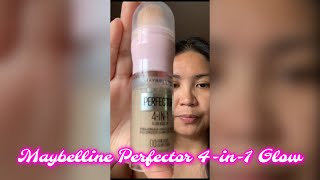 How I use Maybellines Perfector 4in1 Glow Makeup [upl. by Daht]