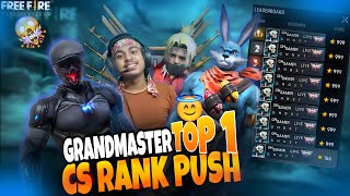 FREE FIRE LIVE  WITH HAND CAME  CS RANK PUSH [upl. by Ytsrik]