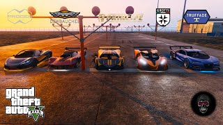 23 T20 vs Vagner vs Deveste Eight vs X80 Proto vs Nero Custom  Drag Race [upl. by Nordin830]