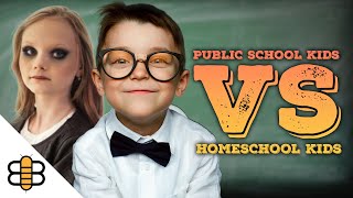 Public School vs Homeschool Know the Difference [upl. by Simaj274]