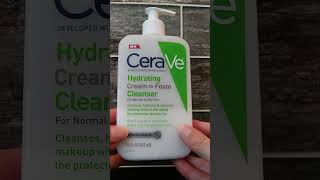 In Hand Review of CeraVe Hydrating CreamtoFoam Cleanser [upl. by Ahselrac]