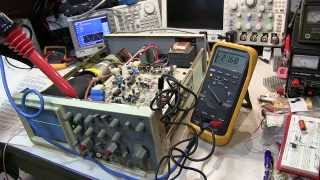 184 How to calibrate an analog oscilloscope [upl. by Akehs]