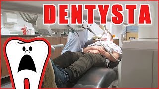 DENTYSTA  borowanie  pierwsza plomba  Euzi Vlog 77 [upl. by Alyled]