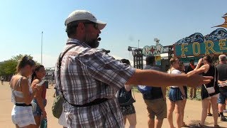 2018 WICKED Forecastle Music Festival  Louisville KY  Street Preaching  Kerrigan Skelly [upl. by Gebhardt643]