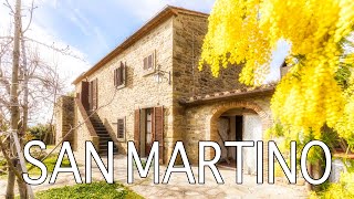 Impressive Tuscan country house for sale in Cortona  Italy  Manini Real Estate Italy [upl. by Annauqahs]